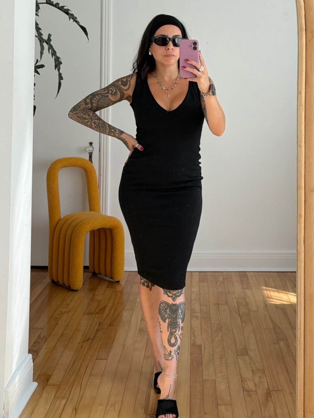 Nookie bodycon midi dress - Picture 6 of 7